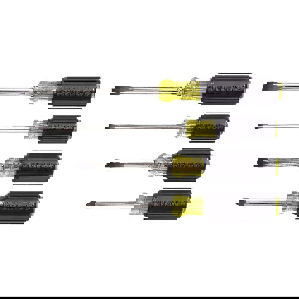 Screwdriver Set: 4 Pc, Cabinet, Keystone & Phillips